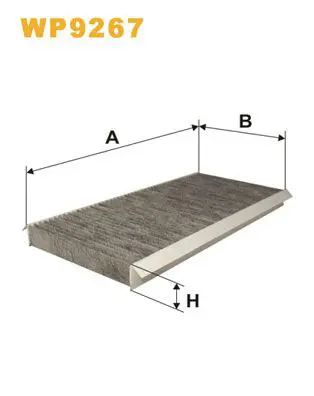 Handler.Part Filter, interior air WIX WP9267 1