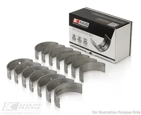 Handler.Part Crankshaft bearing set KING MB7007CP 1