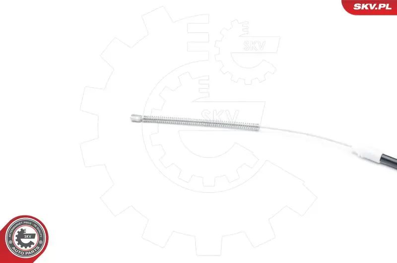 Handler.Part Cable, parking brake ESEN SKV 25SKV023 4