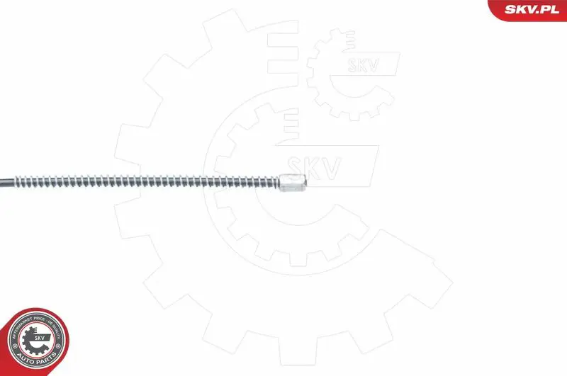 Handler.Part Cable, parking brake ESEN SKV 25SKV203 4