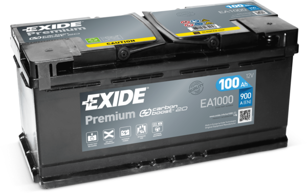 Handler.Part Starter battery EXIDE EA1000 1