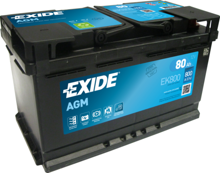 Handler.Part Starter battery EXIDE EK800 1