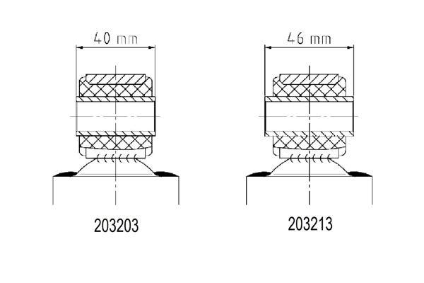 Handler.Part Shock absorber AL-KO 203213 2