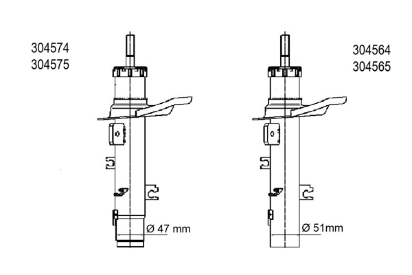 Handler.Part Shock absorber AL-KO 304574 1