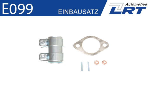 Handler.Part Mounting kit, catalytic converter LRT E099 1