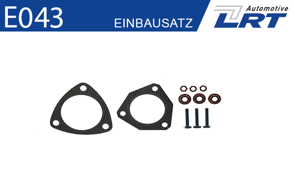 Handler.Part Mounting kit, catalytic converter LRT E043 1