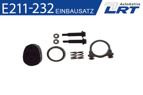 Handler.Part Mounting kit, catalytic converter LRT E211232 1