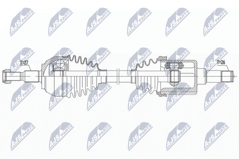 Handler.Part Nty Antriebswelle NTY NPWFR117 1