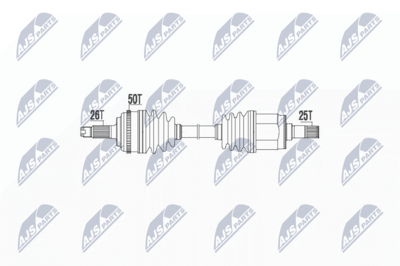 Handler.Part Nty Antriebswelle NTY NPWHD040 1