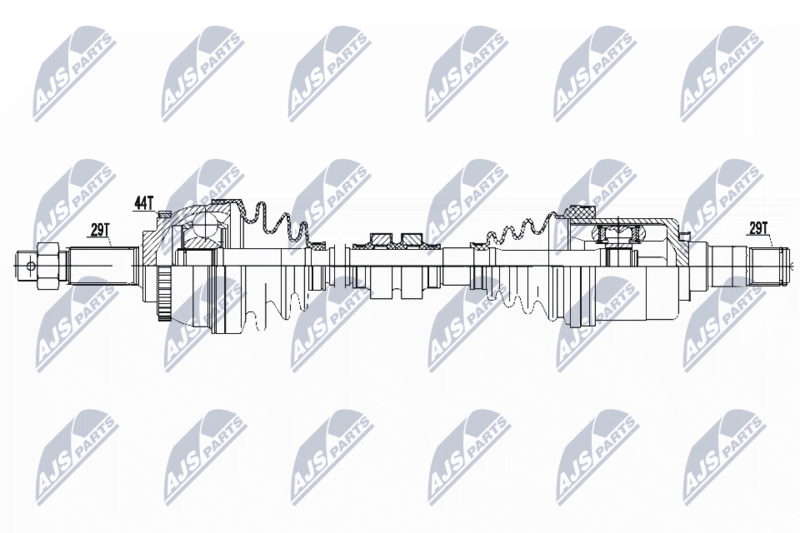 Handler.Part Nty Antriebswelle NTY NPWNS060 1