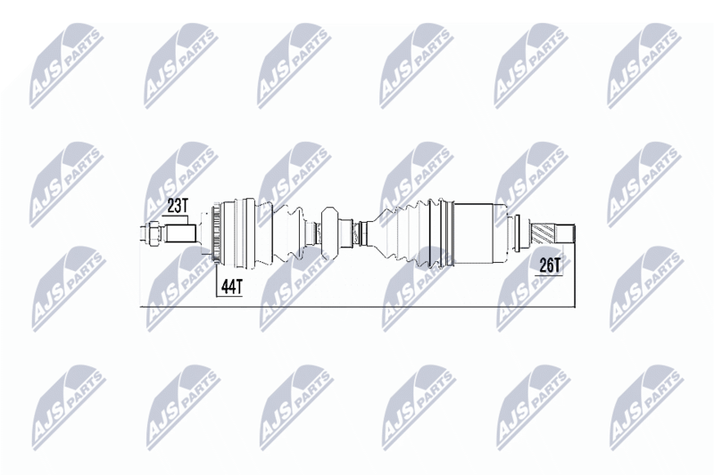 Handler.Part Nty Antriebswelle NTY NPWRE017 1