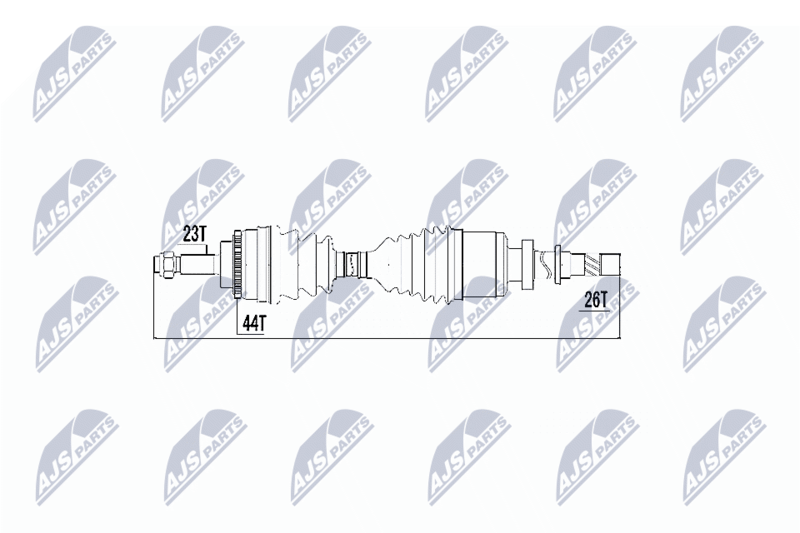 Handler.Part Nty Antriebswelle NTY NPWRE018 1