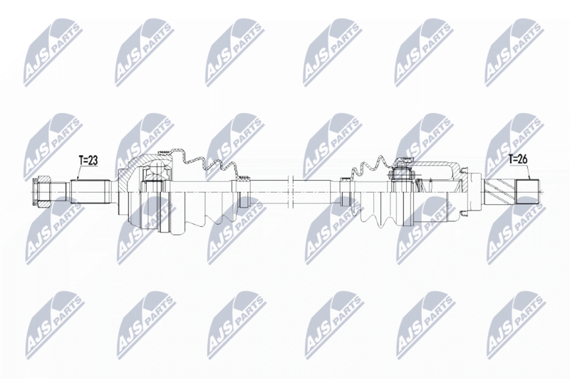 Handler.Part Nty Antriebswelle NTY NPWRE138 1