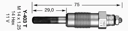 Handler.Part Glow plug NGK 7494 1