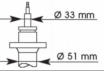 Handler.Part Shock Absorber KYB 371004 1