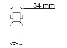 Handler.Part Shock absorber KYB 341115 2