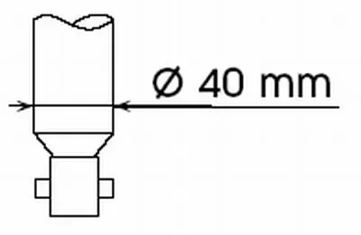 Handler.Part Shock absorber KYB 551810 2