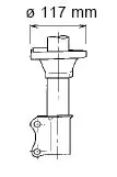 Handler.Part Shock absorber KYB 632104 2