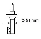 Handler.Part Shock absorber KYB 324005 1