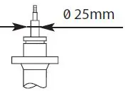 Handler.Part Shock absorber KYB 335827 2