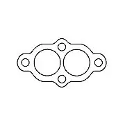 Handler.Part Gasket, exhaust pipe HJS 83122893 1