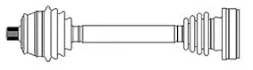 Handler.Part Drive shaft METELLI 170184 1