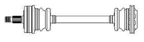 Handler.Part Drive shaft METELLI 170215 1