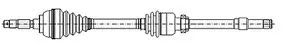 Handler.Part Drive shaft METELLI 170391 1