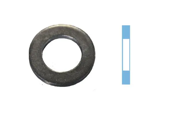 Handler.Part Seal, oil drain plug CORTECO 005504S 1