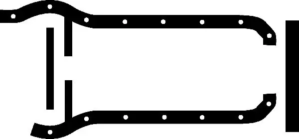 Handler.Part Gasket, wet sump CORTECO 020763P 1