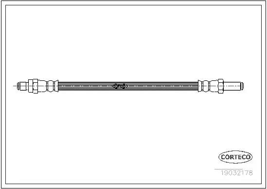 Handler.Part Brake hose CORTECO 19032178 1