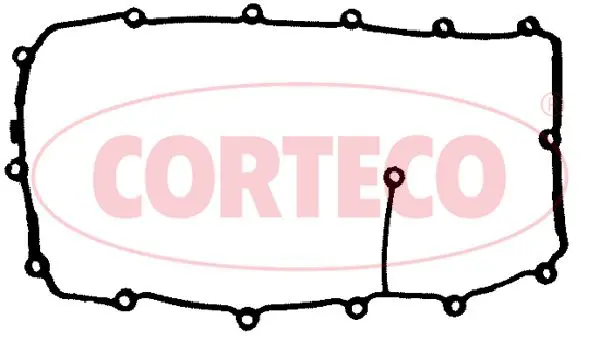 Handler.Part Gasket, cylinder head cover CORTECO 440491P 1