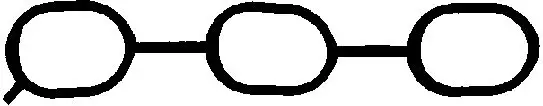 Handler.Part Gasket, intake manifold CORTECO 450364P 1