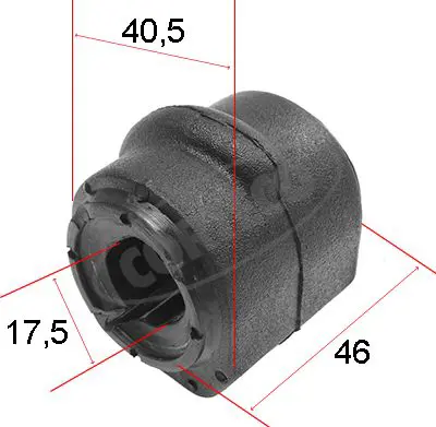 Handler.Part Stabiliser mounting CORTECO 80000453 1