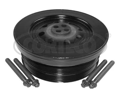 Handler.Part Belt pulley set, crankshaft CORTECO 80004866 1