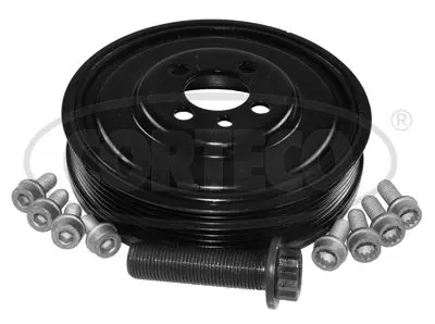 Handler.Part Belt pulley set, crankshaft CORTECO 80004922 1