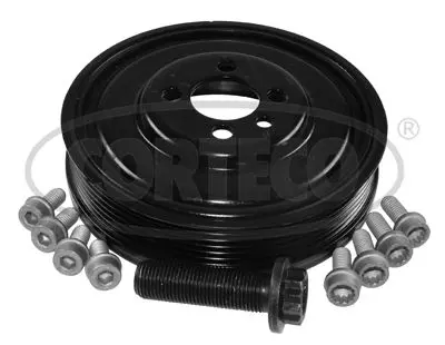 Handler.Part Belt pulley set, crankshaft CORTECO 80004925 1