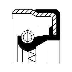 Handler.Part Shaft Seal, differential CORTECO 01029648B 1