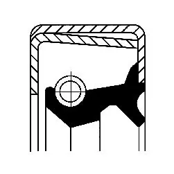 Handler.Part Shaft seal, wheel hub CORTECO 12011417B 1