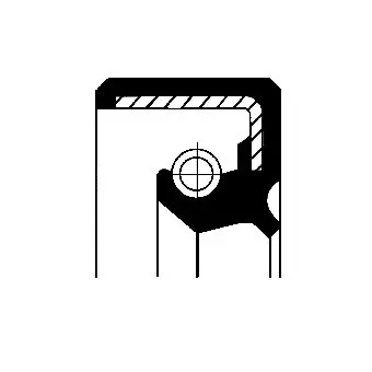 Handler.Part Shaft seal, steering gear CORTECO 01020303B 1