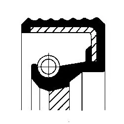 Handler.Part Shaft seal, camshaft CORTECO 07011553B 1