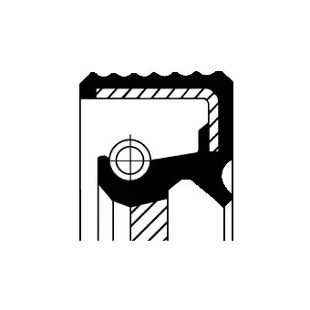 Handler.Part Shaft seal, countershaft CORTECO 20020461B 1