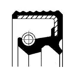 Handler.Part Shaft seal, wheel hub CORTECO 07015852B 1