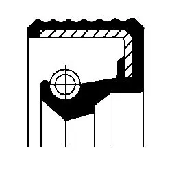 Handler.Part Shaft seal, manual transmission CORTECO 01036702B 1