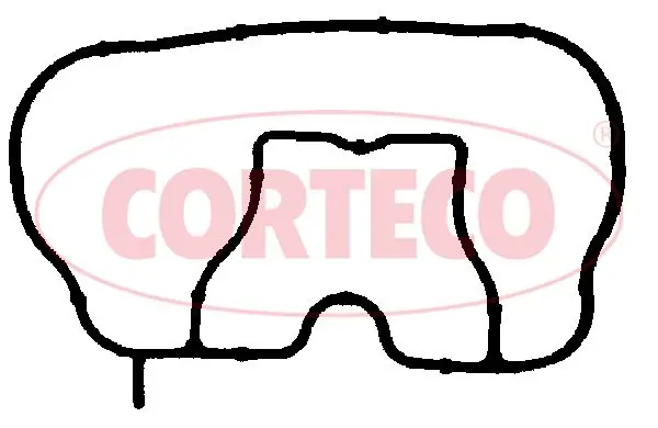 Handler.Part Gasket, intake manifold CORTECO 450637H 1