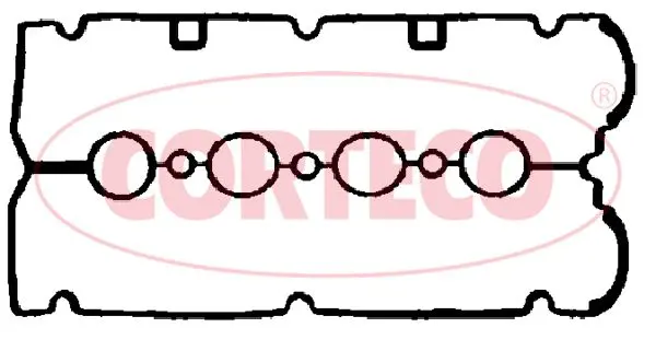 Handler.Part Gasket, cylinder head cover CORTECO 440419P 1