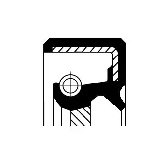 Handler.Part Shaft seal, crankshaft CORTECO 19026736B 1