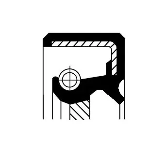 Handler.Part Shaft seal, crankshaft CORTECO 19016573B 1