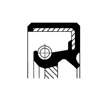 Handler.Part Shaft seal, manual transmission CORTECO 19016602B 1