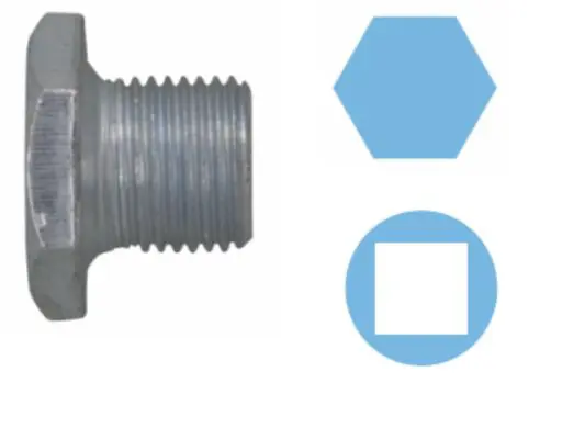 Handler.Part Sealing plug, oil sump CORTECO 220046H 1